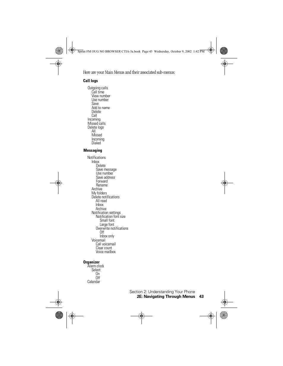 Call logs, Messaging | Nokia 3585 User Manual | Page 49 / 144