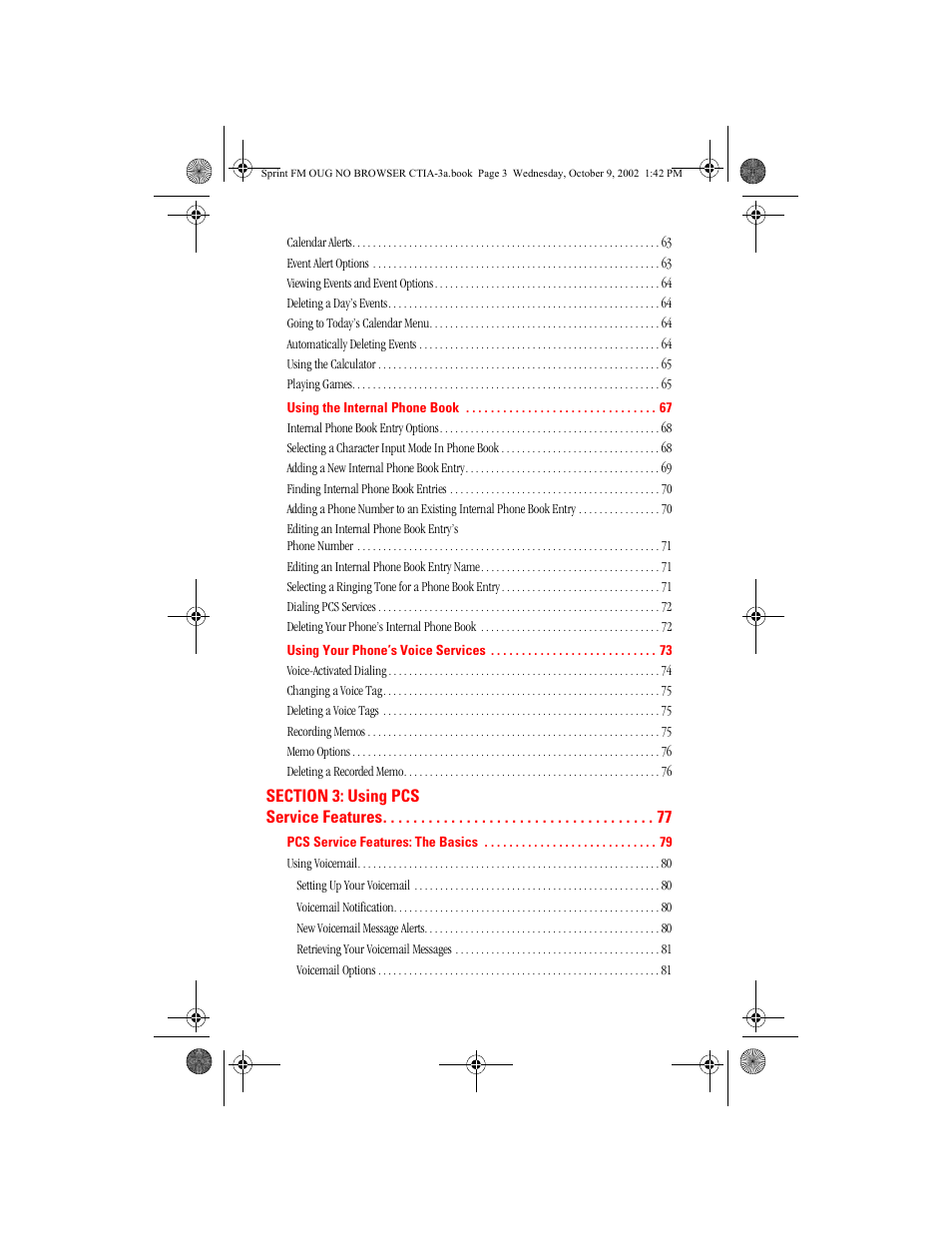 Nokia 3585 User Manual | Page 5 / 144