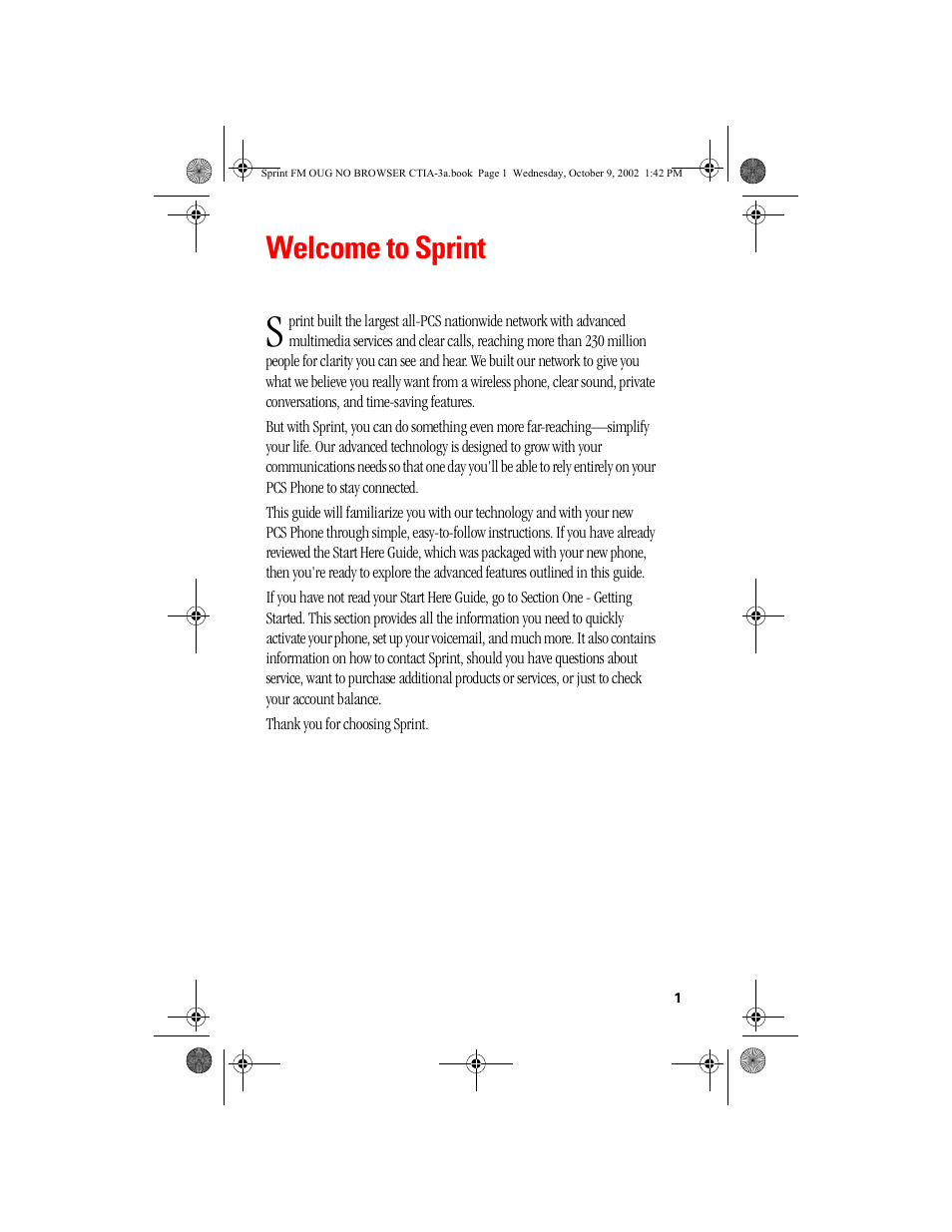 Welcome to sprint | Nokia 3585 User Manual | Page 7 / 144