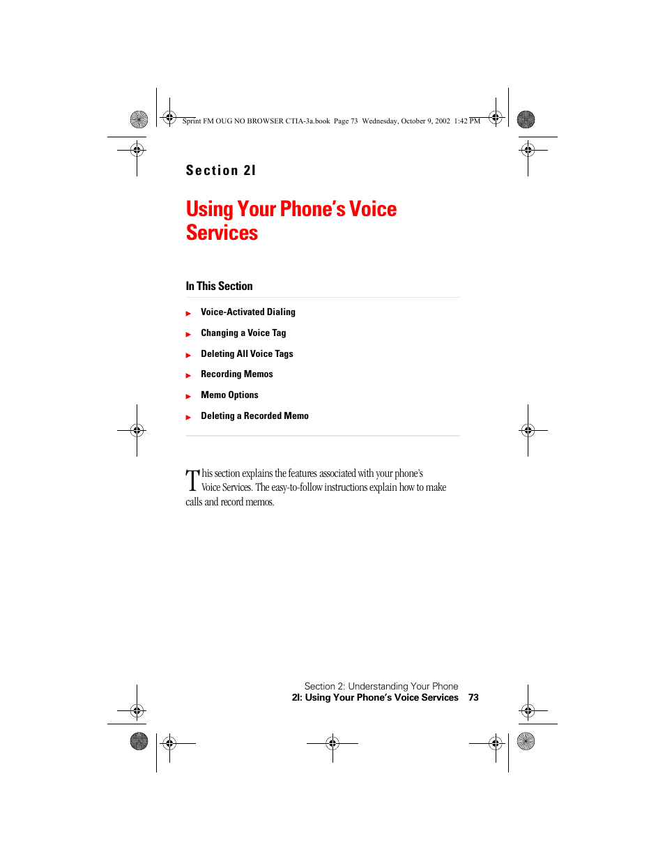 Using your phone’s voice services | Nokia 3585 User Manual | Page 79 / 144