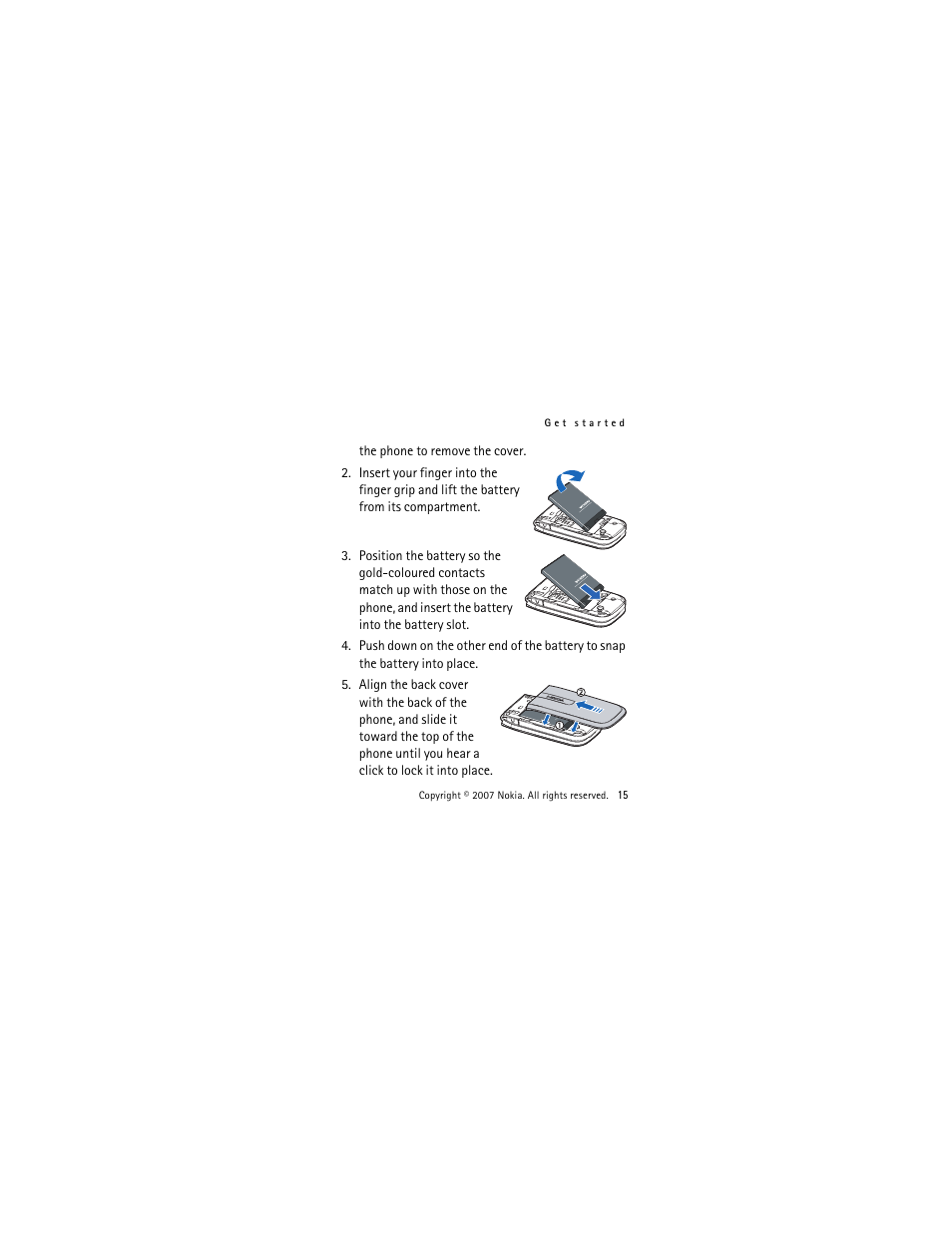 Nokia 2505 User Manual | Page 15 / 92