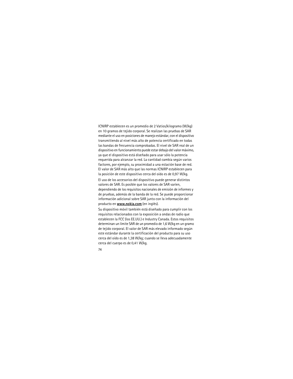 Nokia 1606 9207732 User Manual | Page 75 / 81