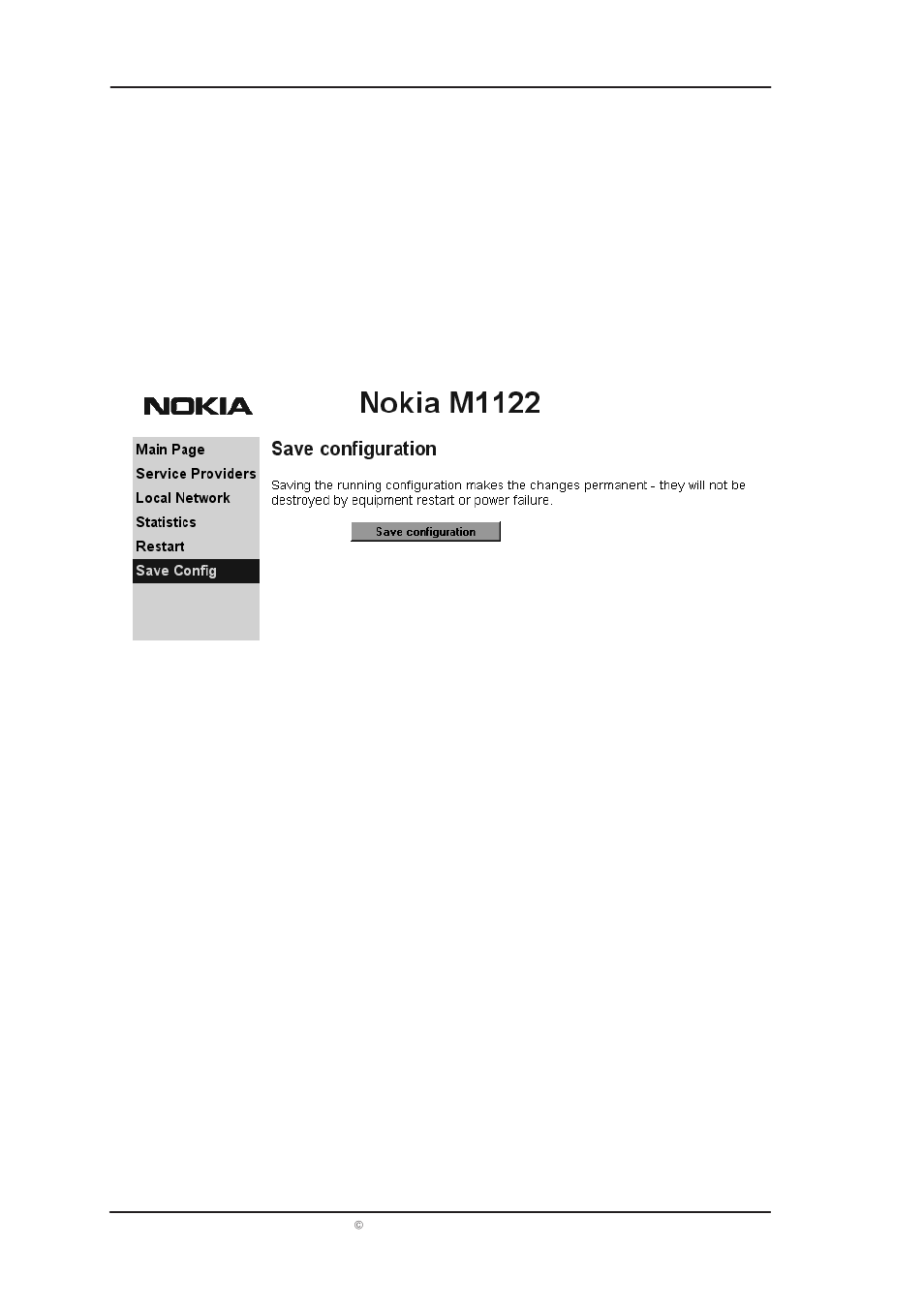 4 command line interface (cli) | Nokia M1122 User Manual | Page 55 / 107