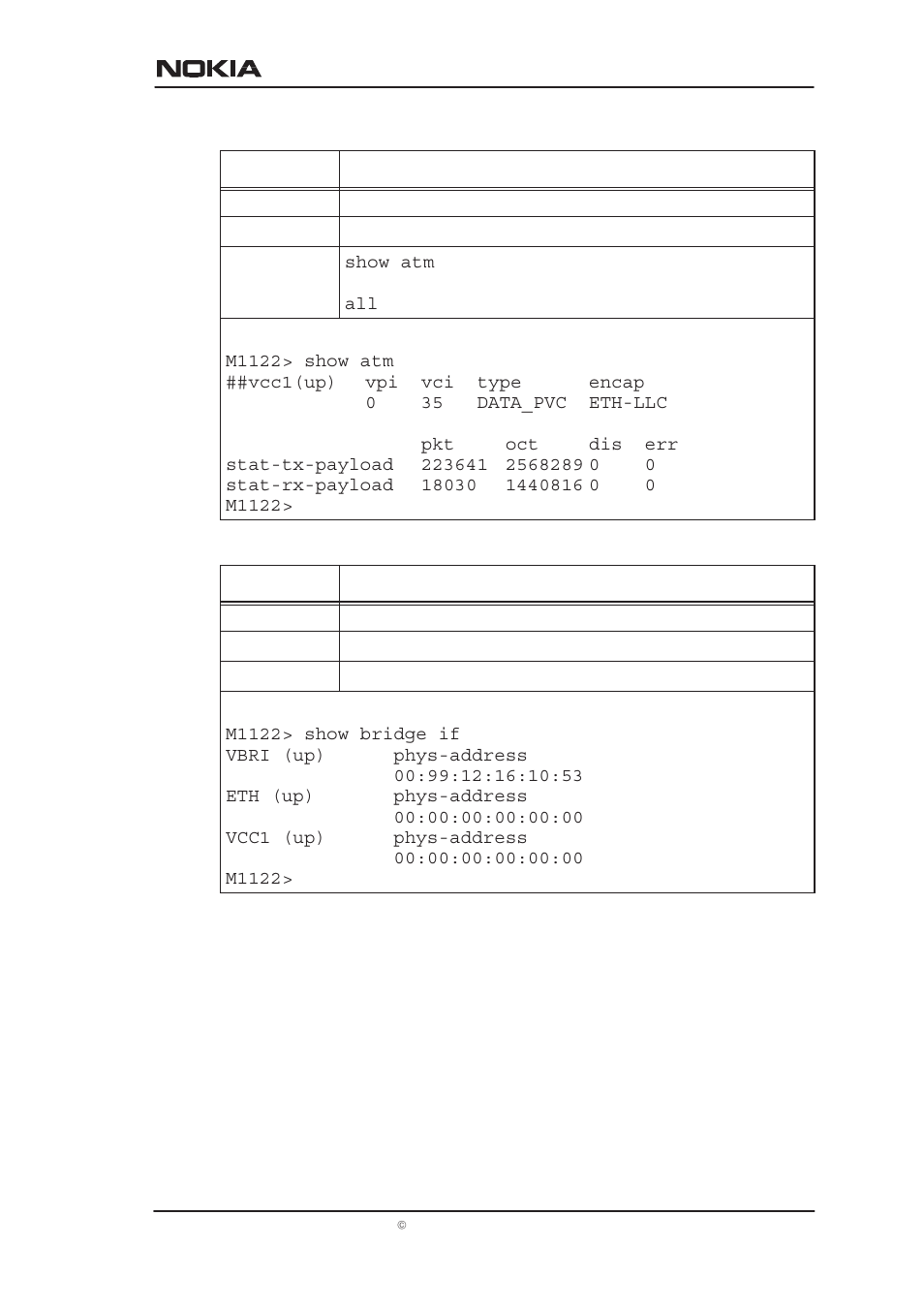 Nokia M1122 User Manual | Page 60 / 107