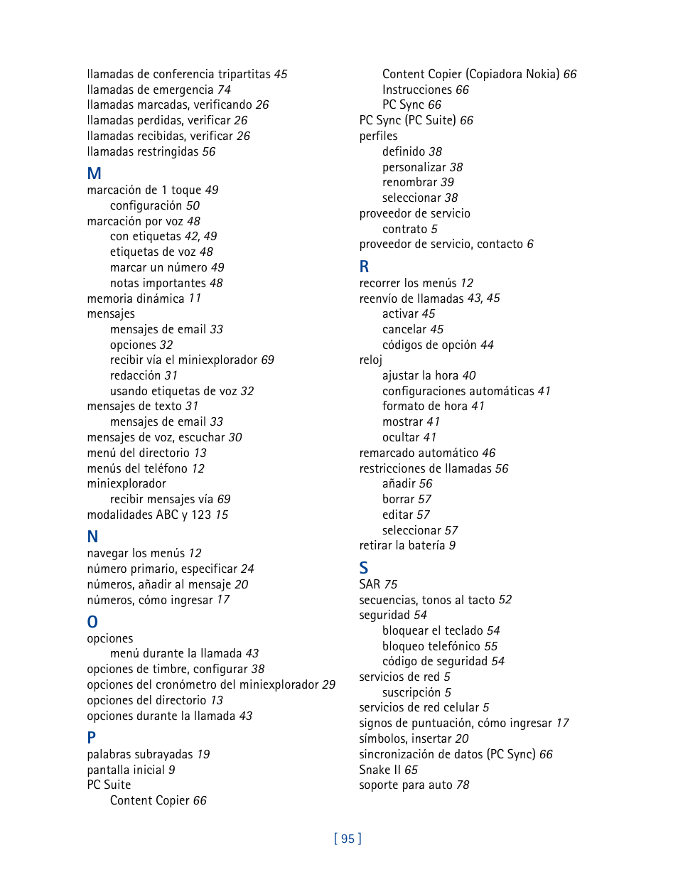 Nokia 2270 User Manual | Page 200 / 201