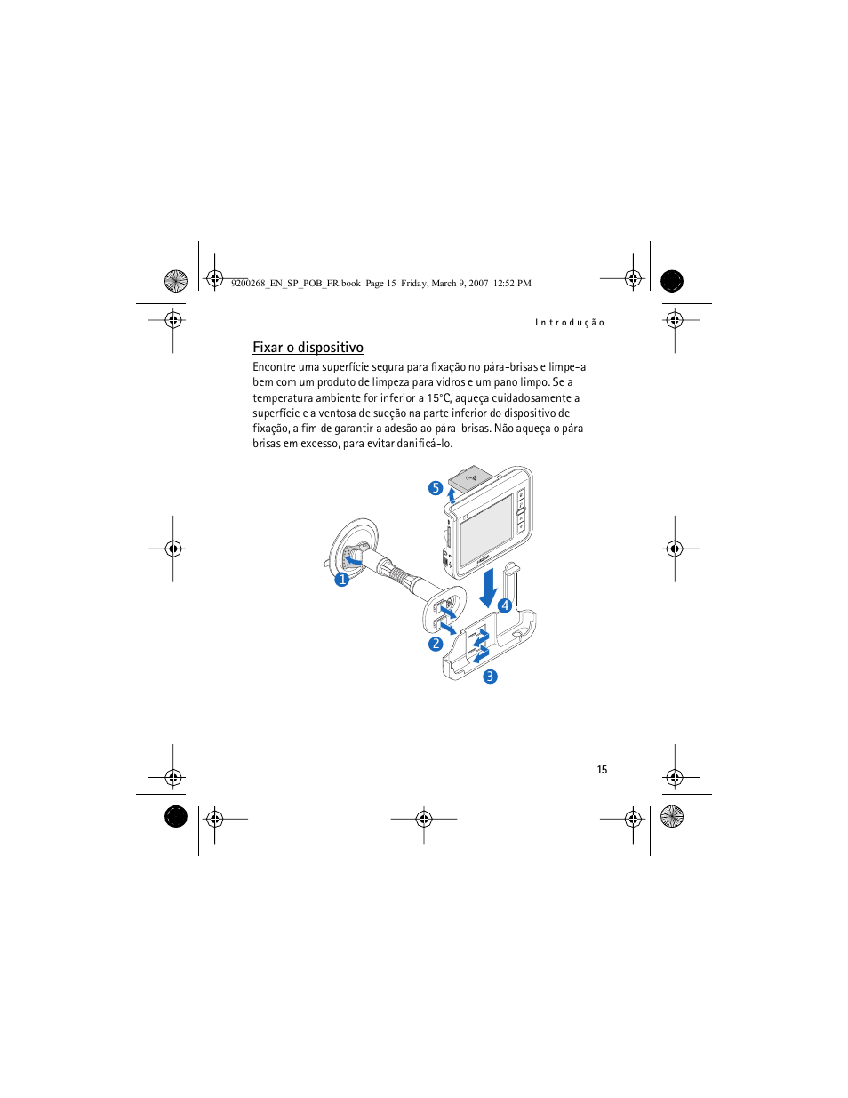 Fixar o dispositivo | Nokia Auto Navigation 330 User Manual | Page 71 / 120