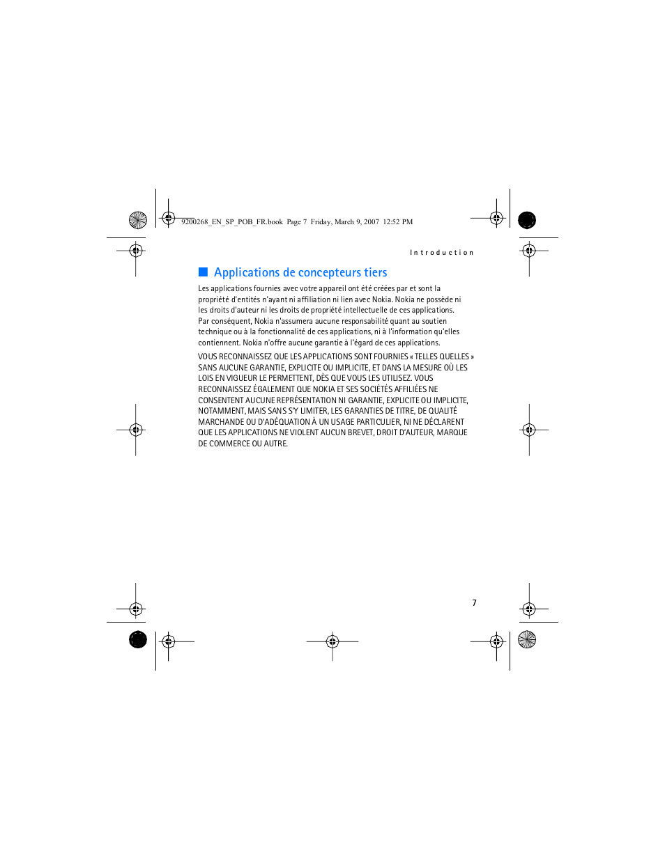 Applications de concepteurs tiers | Nokia Auto Navigation 330 User Manual | Page 95 / 120