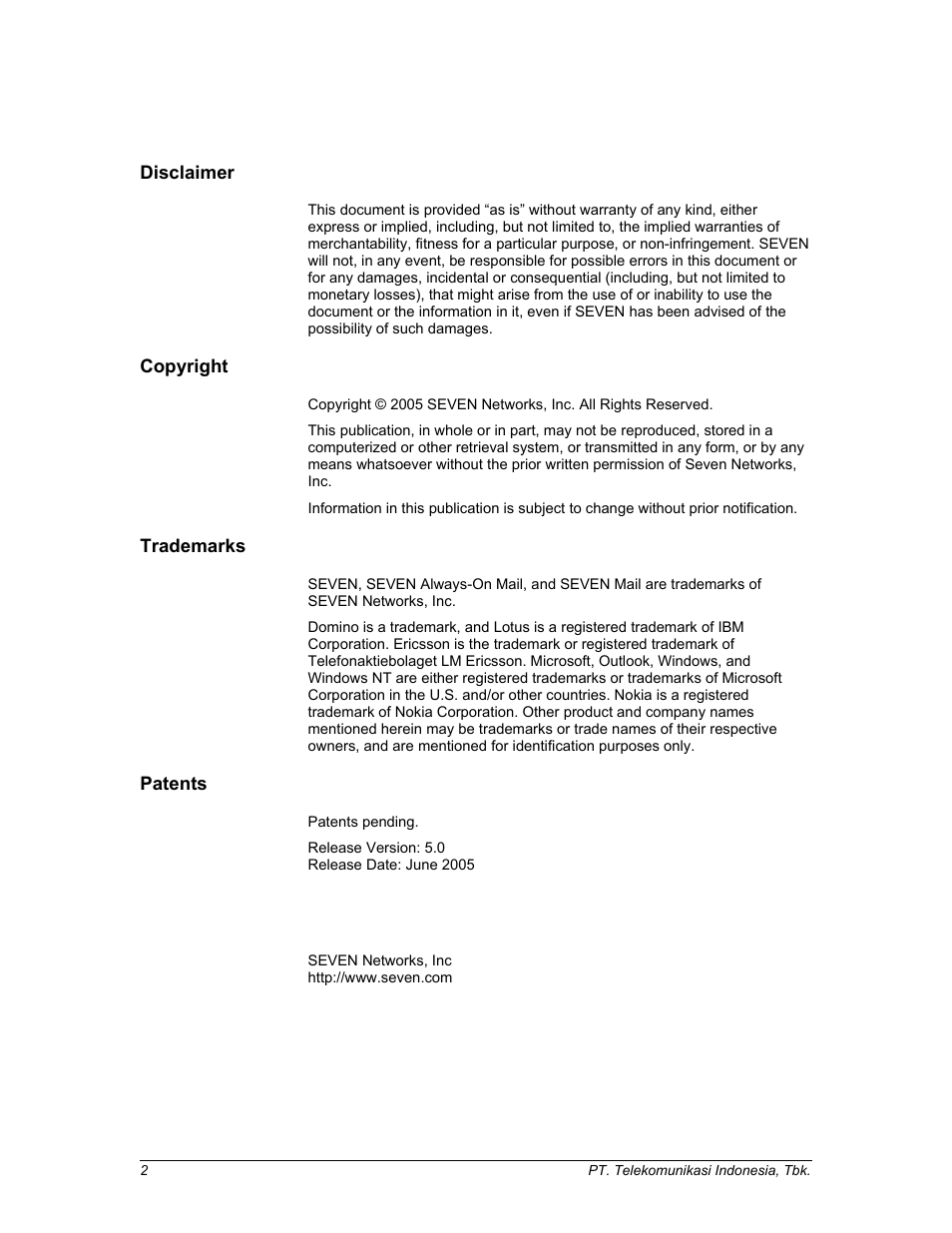 Nokia Windows Mobile Pocket PC User Manual | Page 2 / 31