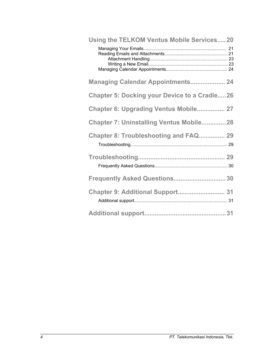 Nokia Windows Mobile Pocket PC User Manual | Page 4 / 31
