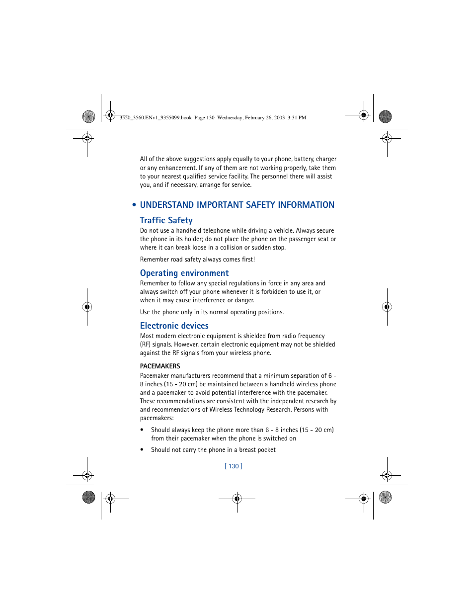 Nokia 3520 User Manual | Page 140 / 184