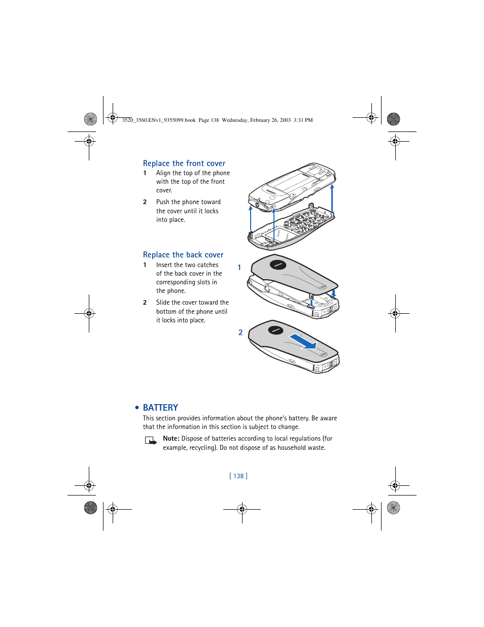 Nokia 3520 User Manual | Page 148 / 184