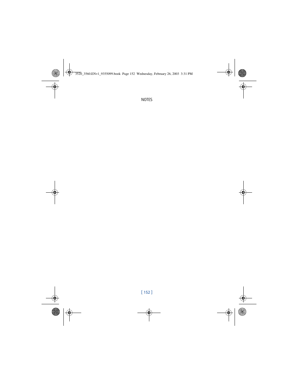 Nokia 3520 User Manual | Page 162 / 184