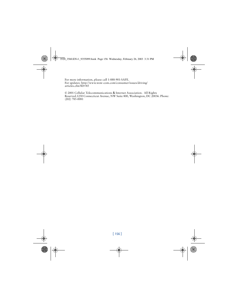 Nokia 3520 User Manual | Page 166 / 184