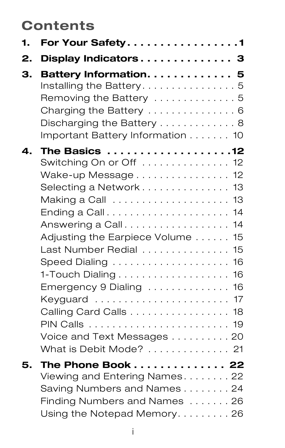 Nokia 252C User Manual | Page 5 / 103