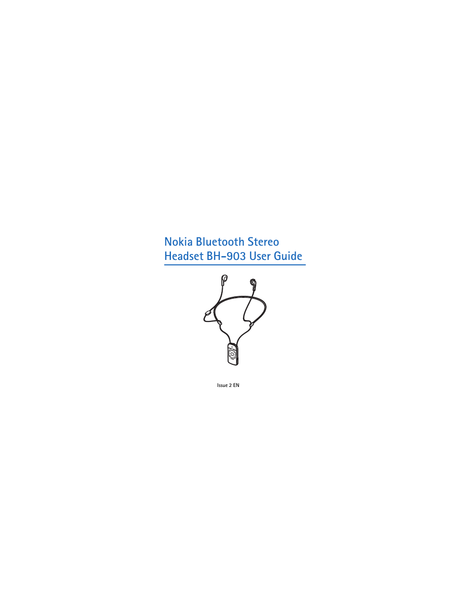 Nokia BH-903 User Manual | 38 pages