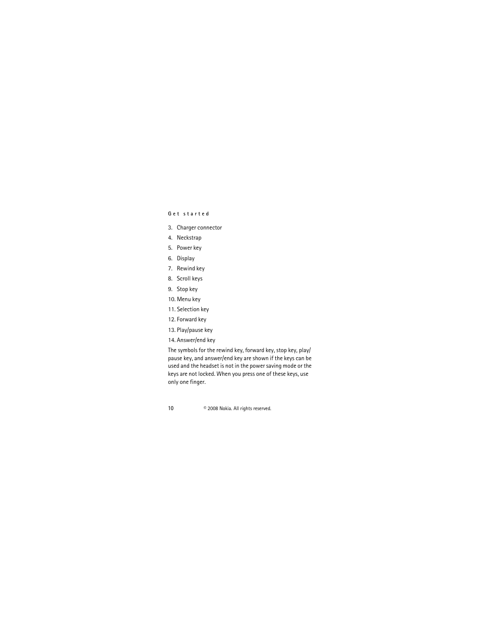 Nokia BH-903 User Manual | Page 10 / 38