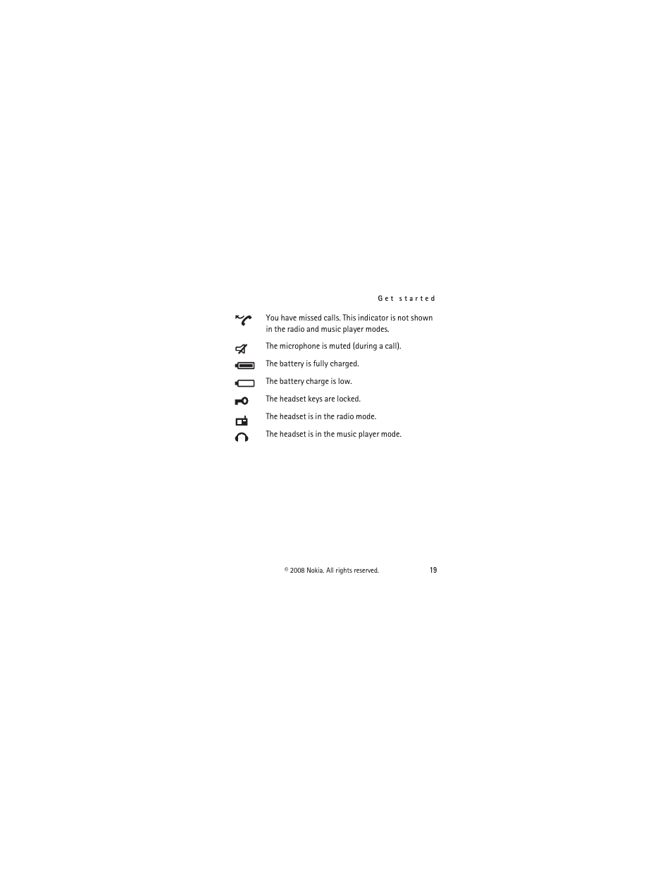 Nokia BH-903 User Manual | Page 19 / 38