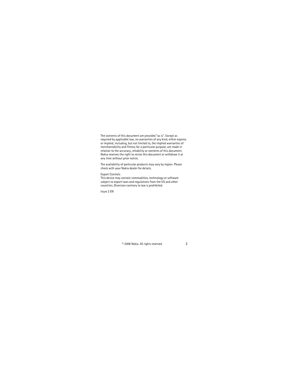 Nokia BH-903 User Manual | Page 3 / 38