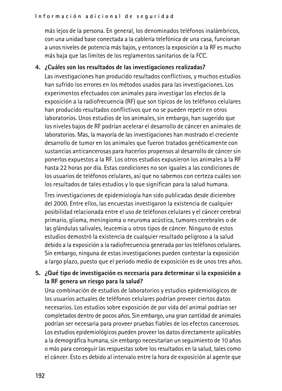 Nokia 2116i User Manual | Page 193 / 201