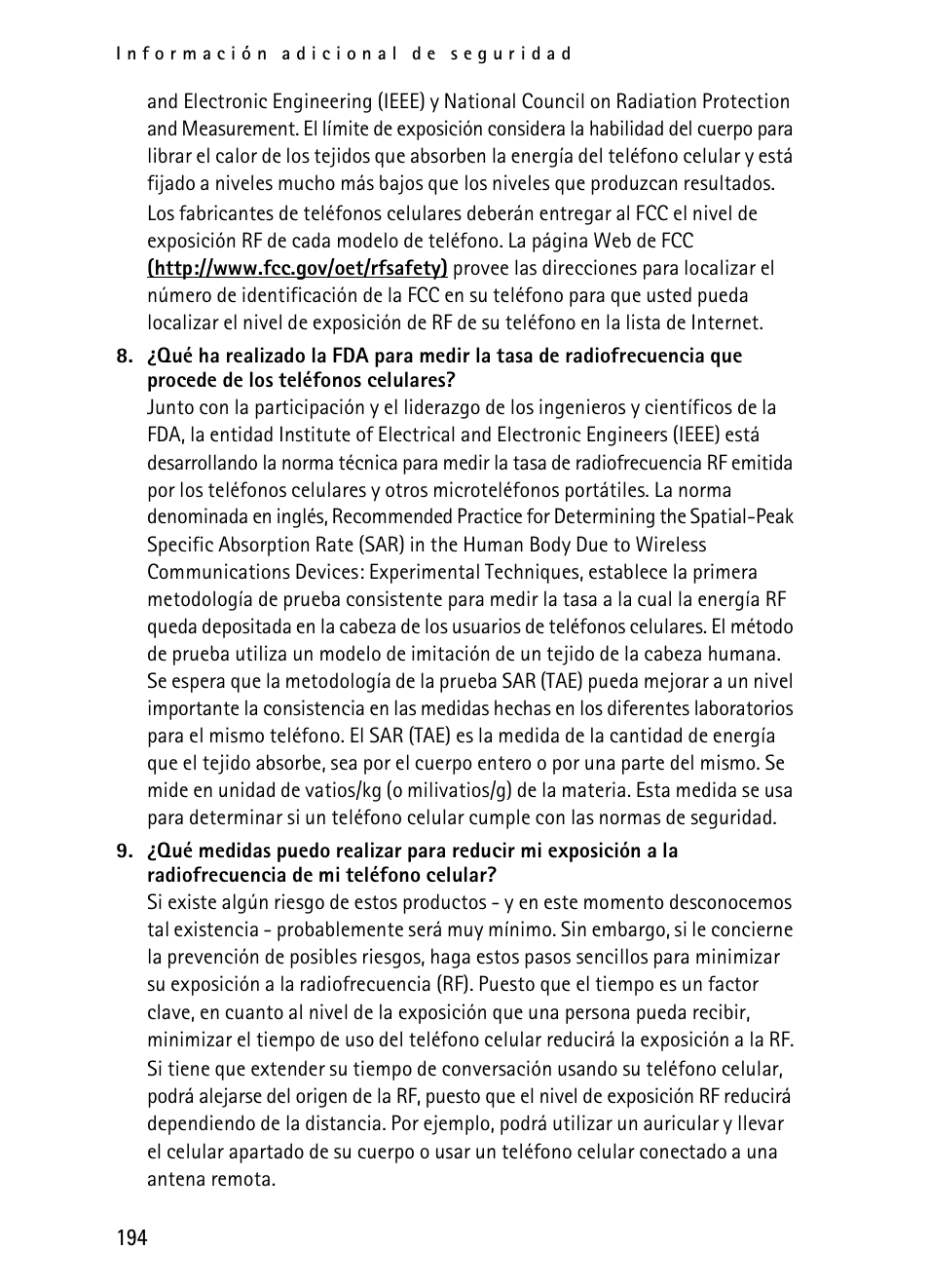 Nokia 2116i User Manual | Page 195 / 201