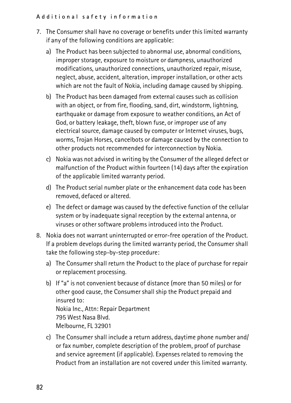 Nokia 2116i User Manual | Page 83 / 201