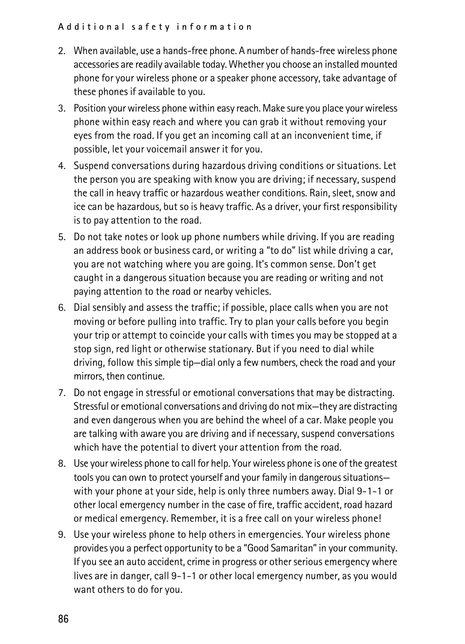 Nokia 2116i User Manual | Page 87 / 201