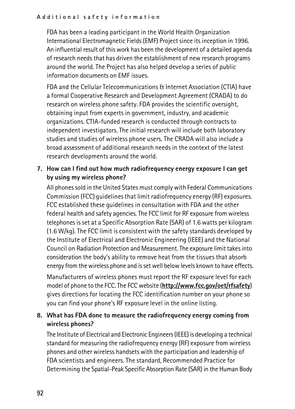 Nokia 2116i User Manual | Page 93 / 201