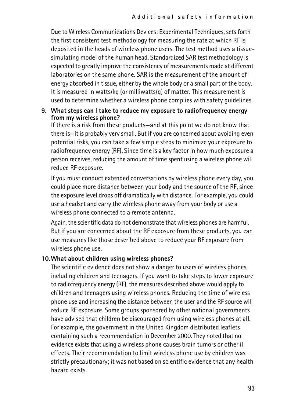 Nokia 2116i User Manual | Page 94 / 201