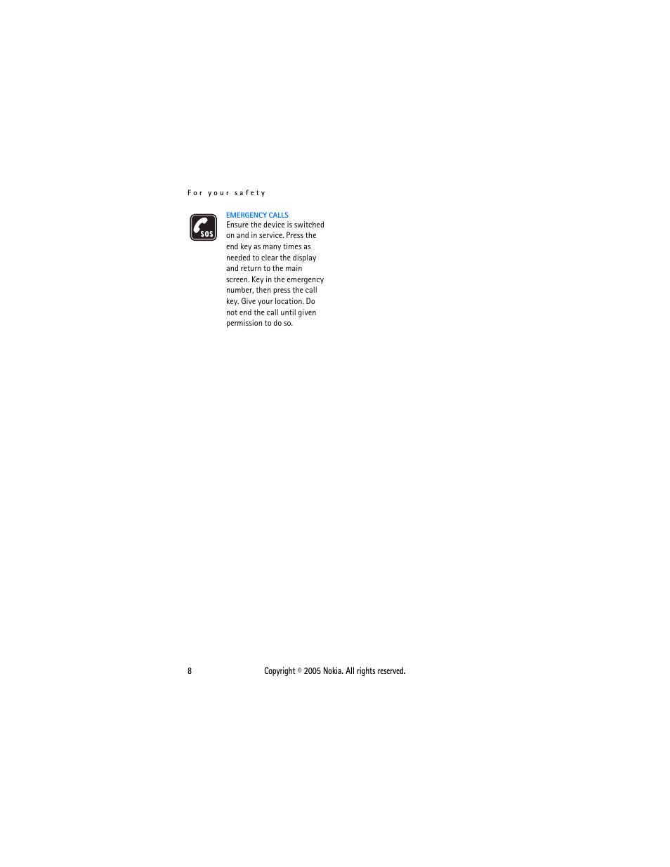 Nokia 2116 User Manual | Page 8 / 87