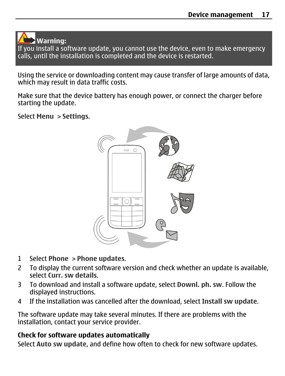 Nokia X3-02 User Manual | Page 17 / 63