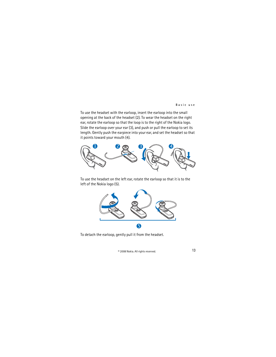 Nokia BH-703 User Manual | Page 13 / 19