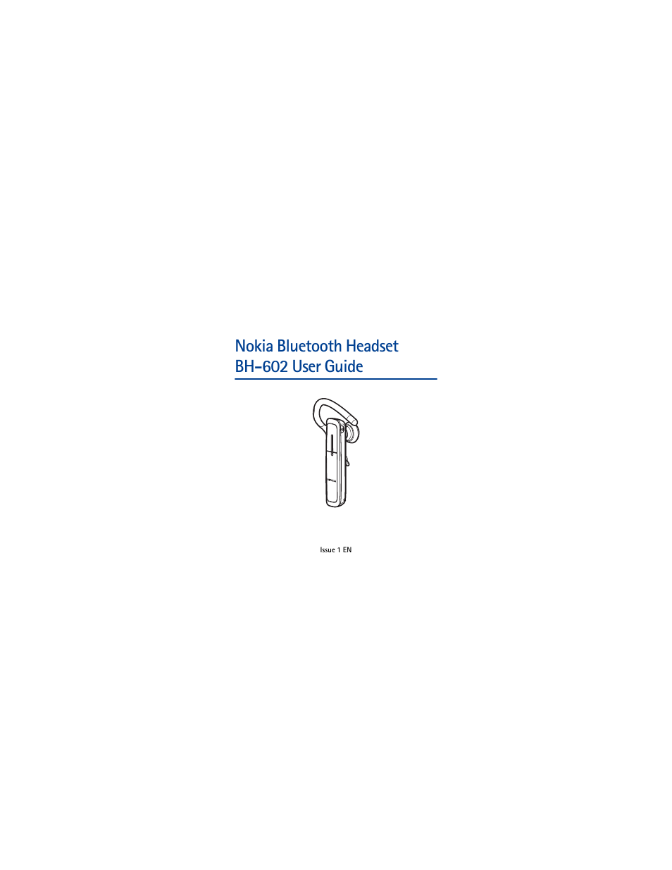 Nokia BH-602 User Manual | 22 pages