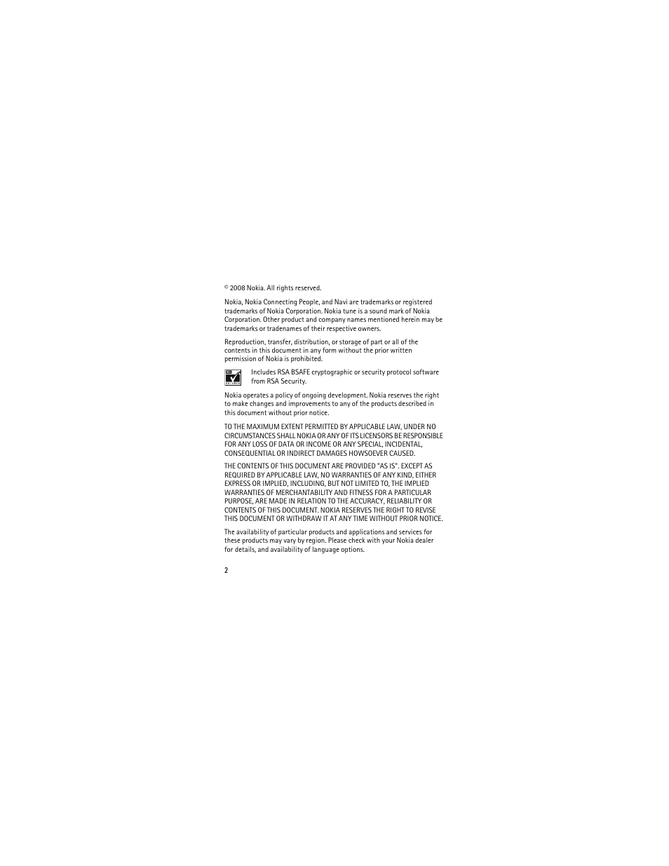Nokia 1006 User Manual | Page 3 / 81