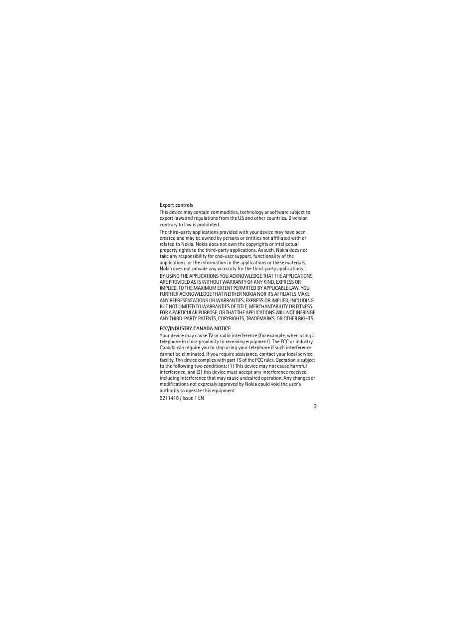 Nokia 1006 User Manual | Page 4 / 81