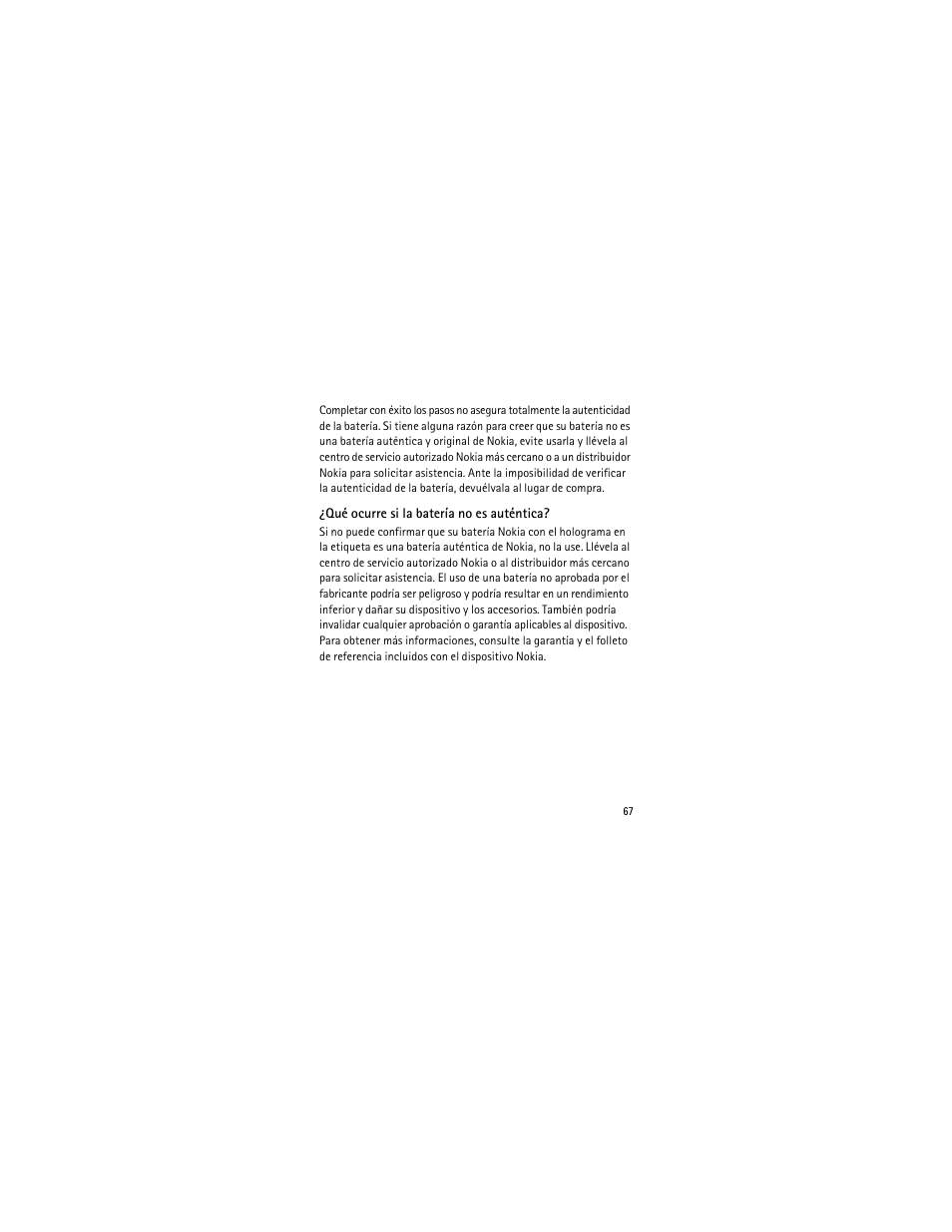 Nokia 1006 User Manual | Page 68 / 81