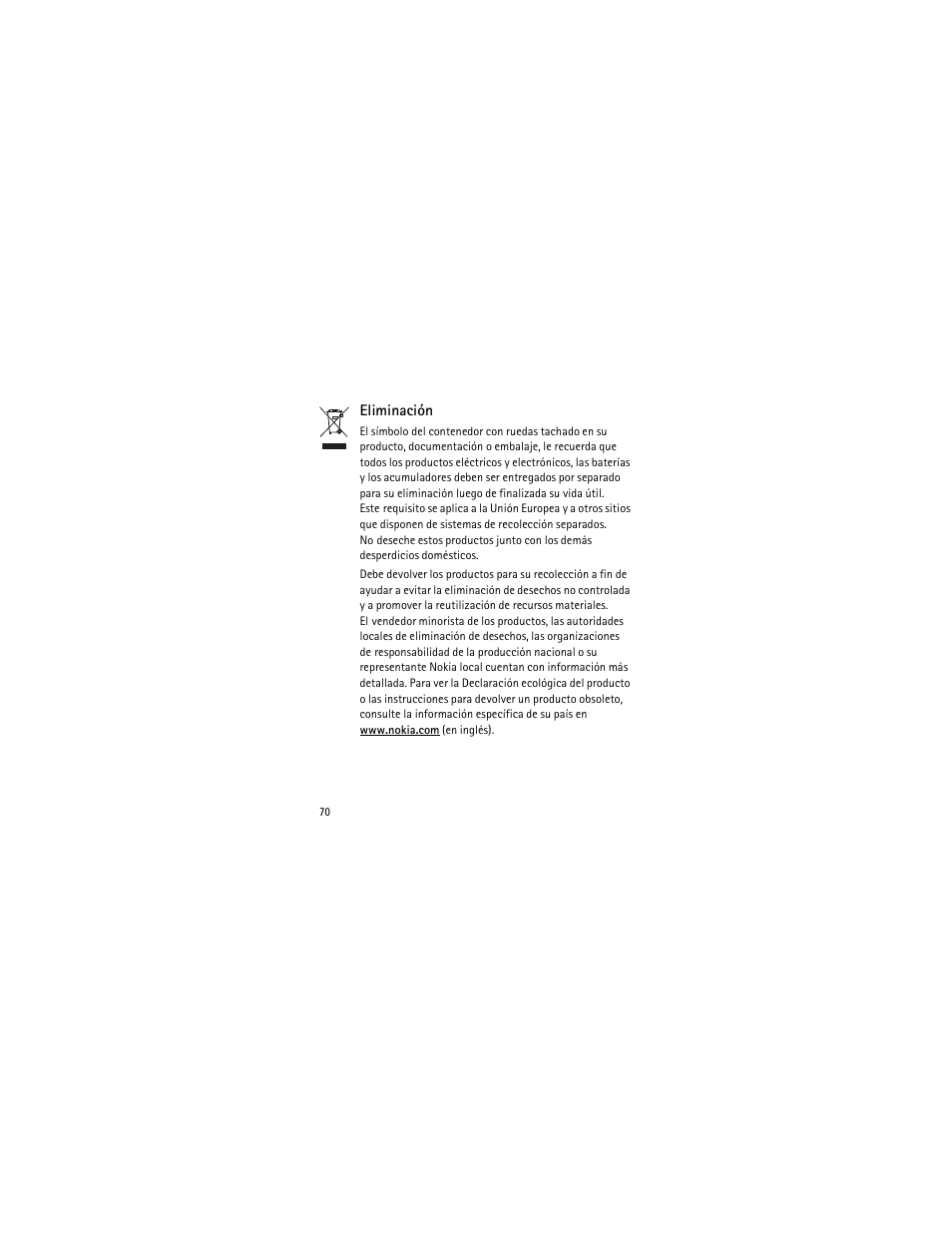 Nokia 1006 User Manual | Page 71 / 81