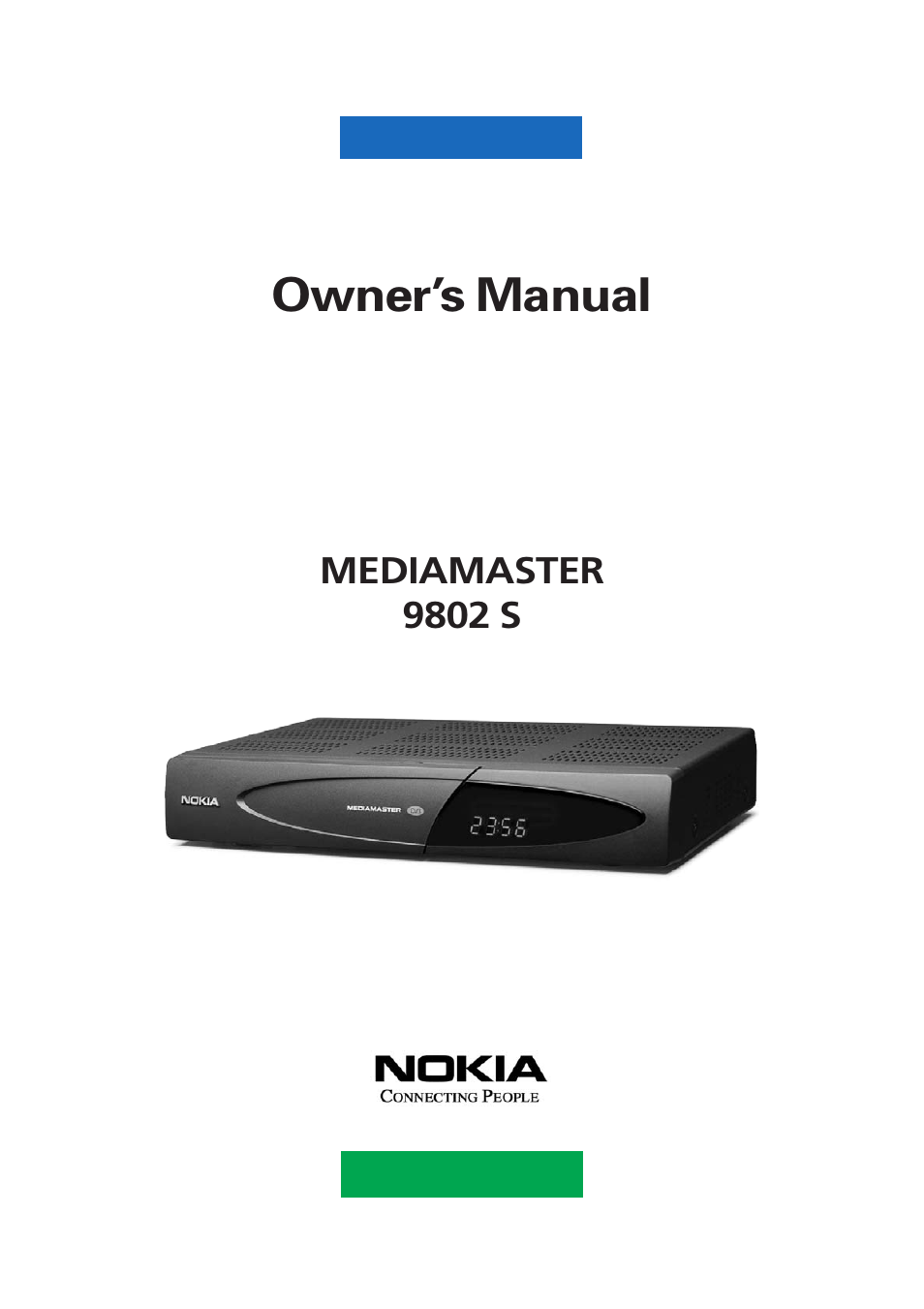 Nokia Mediamaster 9802 S User Manual | 50 pages