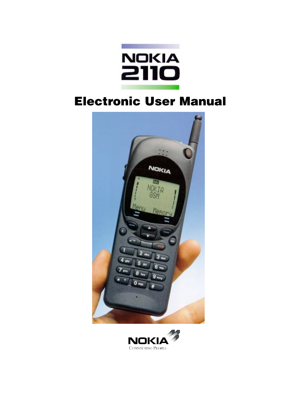 Nokia 2110 User Manual | 102 pages