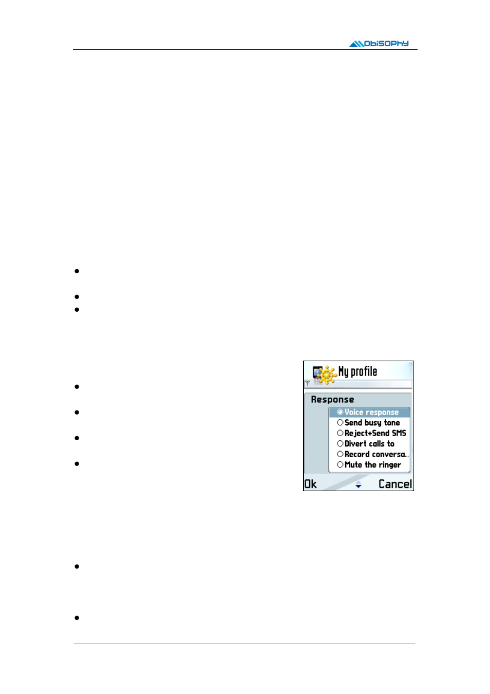 3 create, view & edit a rule, 3-1 callers in, 3-2 response | Nokia PhonePilot for S60 User Manual | Page 7 / 17