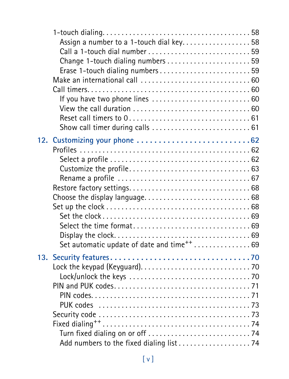 Nokia 3390 User Manual | Page 10 / 161