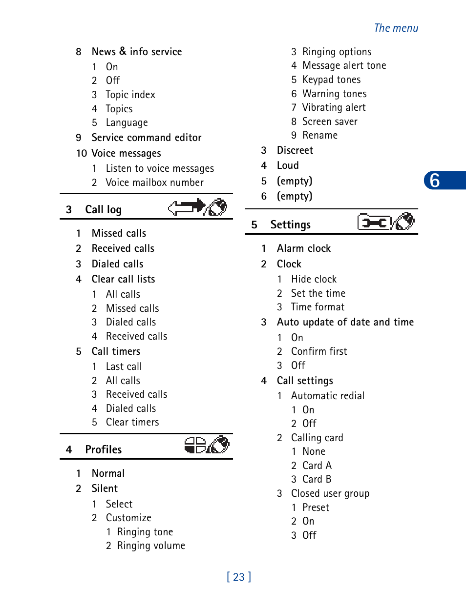 Nokia 3390 User Manual | Page 36 / 161