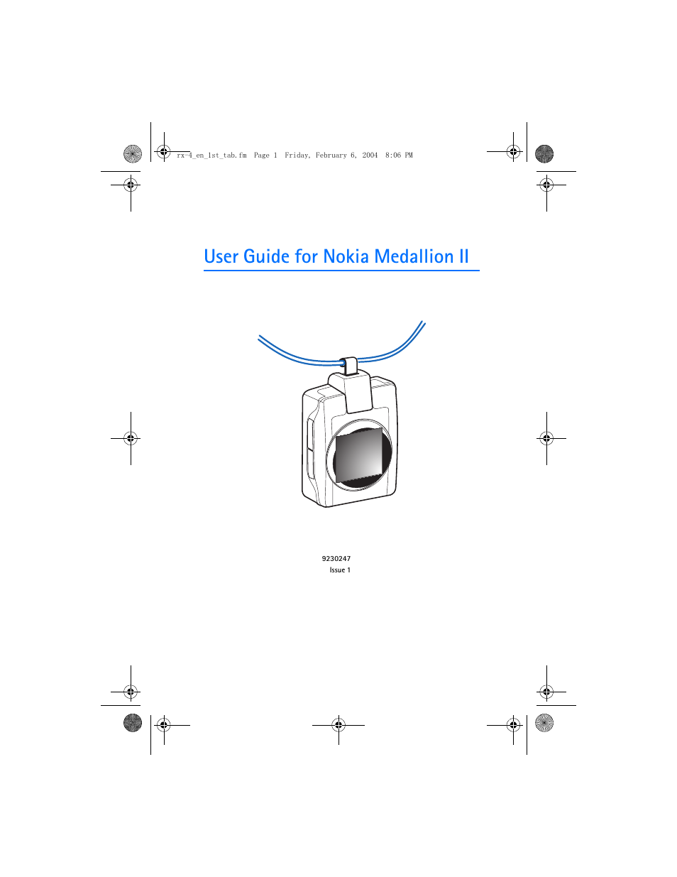 Nokia Medallion II User Manual | 14 pages