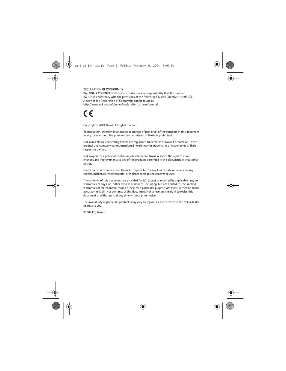 Nokia Medallion II User Manual | Page 2 / 14