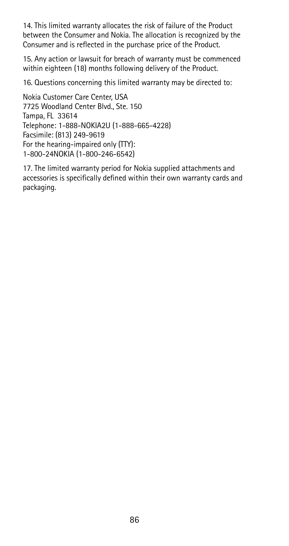 Nokia 5185i User Manual | Page 93 / 97