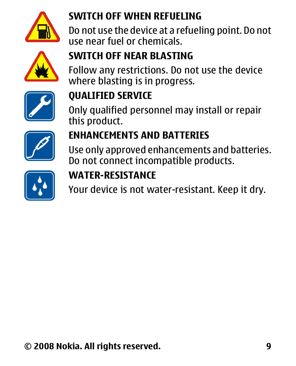 Nokia 1680 User Manual | Page 10 / 62