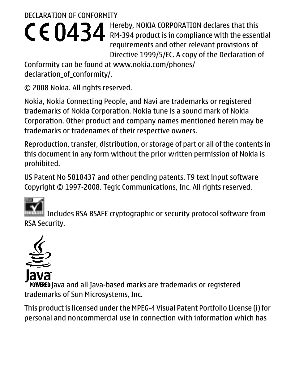 Nokia 1680 User Manual | Page 2 / 62