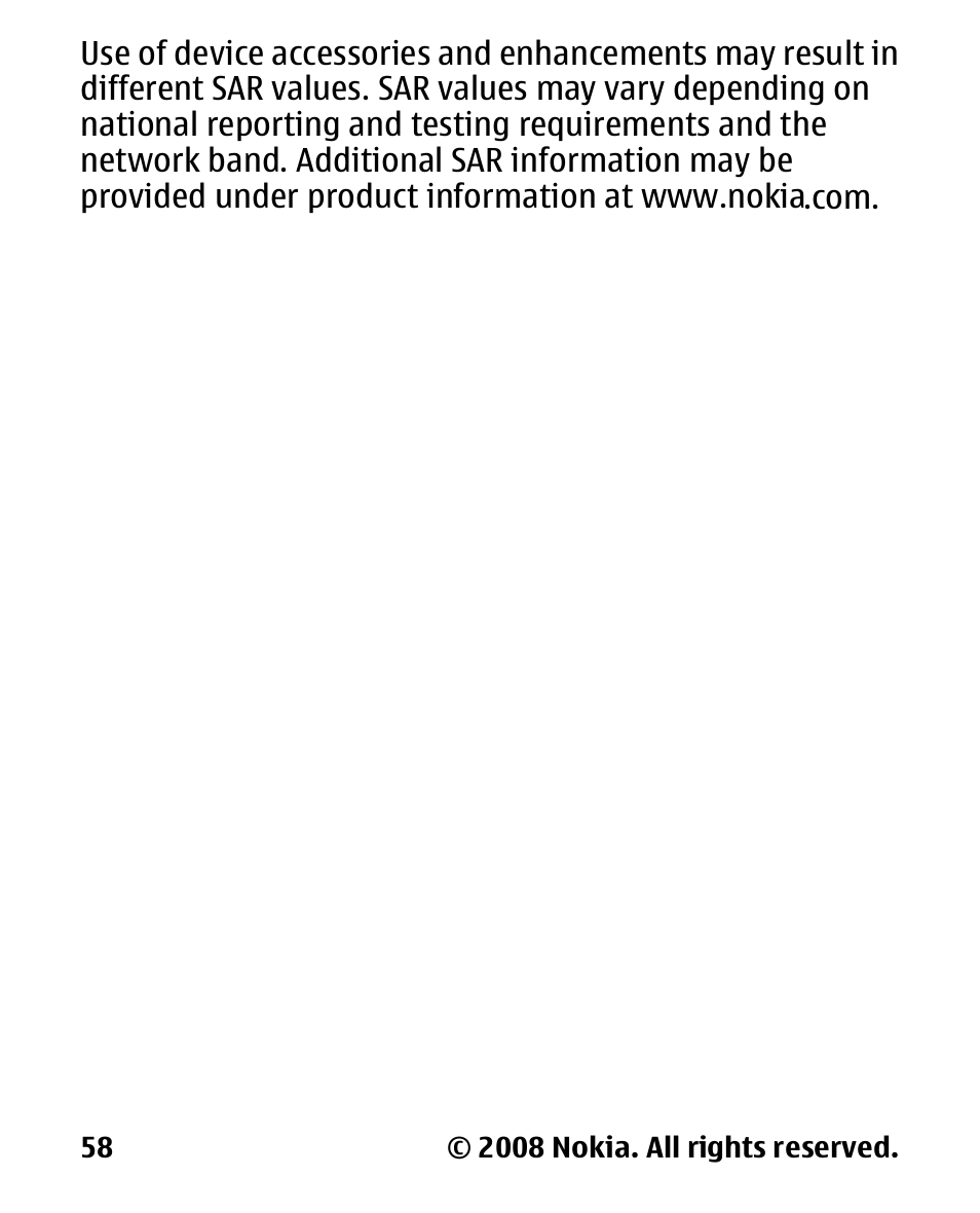 Nokia 1680 User Manual | Page 59 / 62