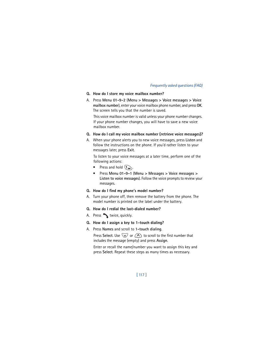 Nokia 3361 User Manual | Page 126 / 174