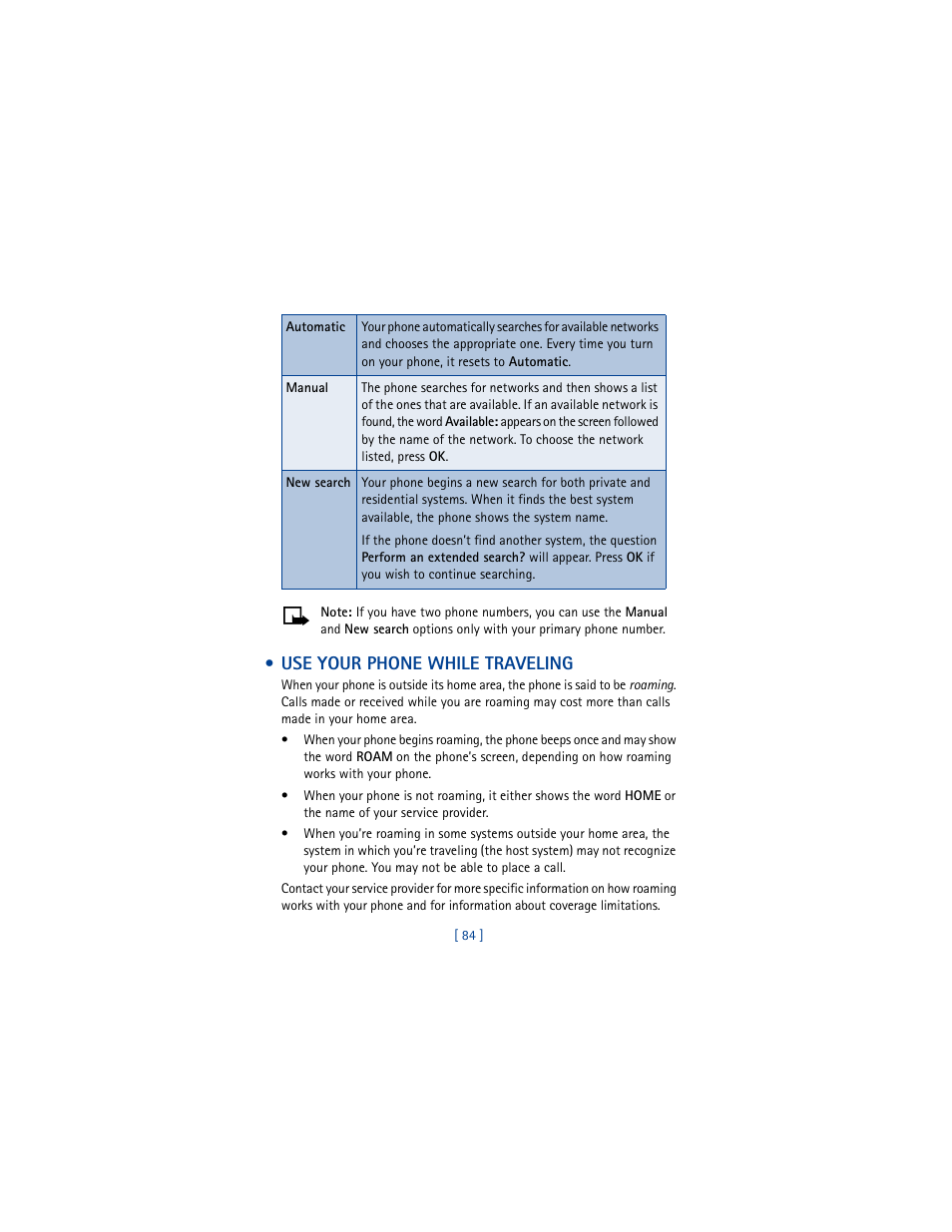 Use your phone while traveling | Nokia 3361 User Manual | Page 93 / 174