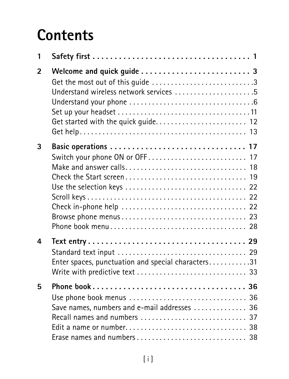 Nokia 1260 User Manual | Page 4 / 129